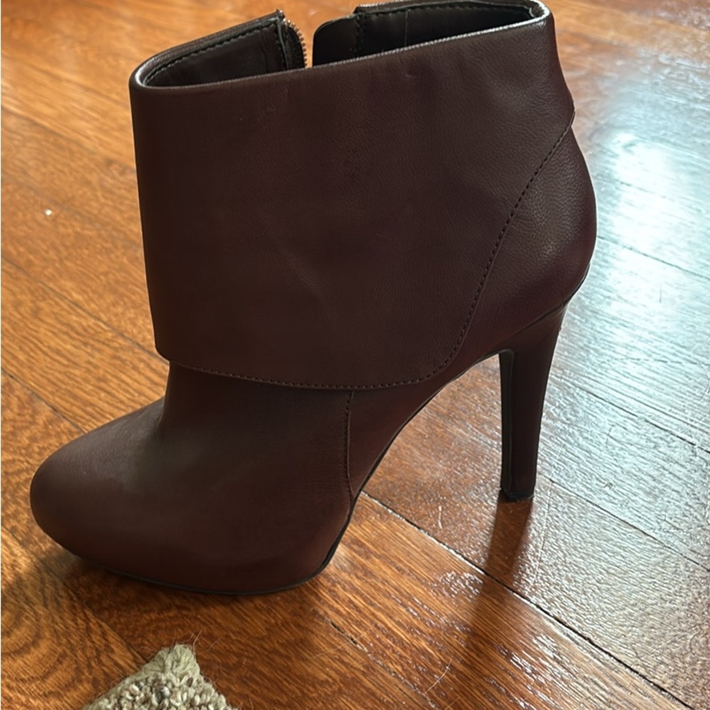 Jessica Simpson Dark Brown Ankle Booties